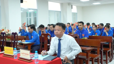 Chị Lưu Thị Thanh Hằng giữ chức Bí thư Đoàn cơ sở Sở Xây dựng, nhiệm kỳ 2025-2030