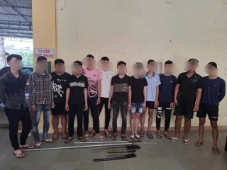Tây Ninh: Ngăn chặn nhóm thanh thiếu niên mang hung khí gây rối trong đêm