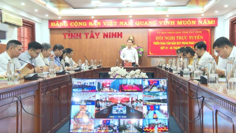 Sở Tư pháp triển khai các văn bản pháp luật mới đợt 1