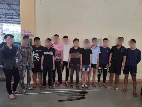 Tây Ninh: Ngăn chặn nhóm thanh thiếu niên mang hung khí gây rối trong đêm