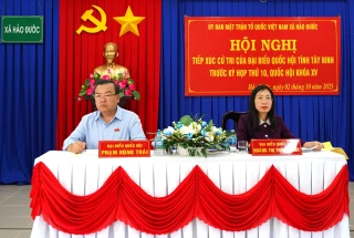 Cử tri xã Hảo Đước đề nghị xây dựng Trung tâm y tế vệ tinh ở cơ sở