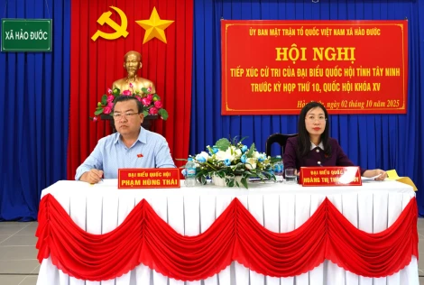 Cử tri xã Hảo Đước đề nghị xây dựng Trung tâm y tế vệ tinh ở cơ sở