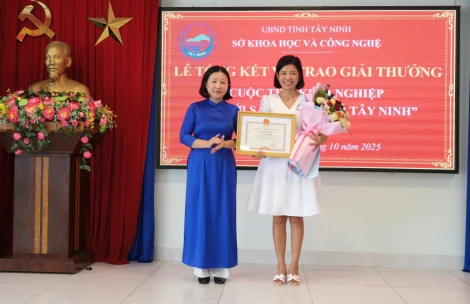 Dự án Nước mắm trái điều đoạt giải Nhất Cuộc thi 'Khởi nghiệp đổi mới sáng tạo tỉnh Tây Ninh'