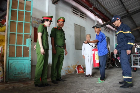Chủ động phòng ngừa cháy, nổ trong Đại lễ Hội yến Diêu Trì cung
