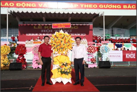 Khai mạc Hội thao Agribank Chi nhánh Long An