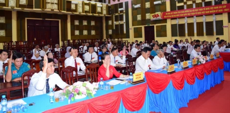 Ông Ngô Lê Dũng giữ chức Chủ tịch UBMTTQ Việt Nam xã Thạnh Hóa lần thứ I, nhiệm kỳ 2025-2030