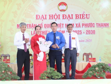 Bà Phan Thị Kiên giữ chức Chủ tịch UBMTTQ Việt Nam xã Phước Thạnh, nhiệm kỳ 2025-2030