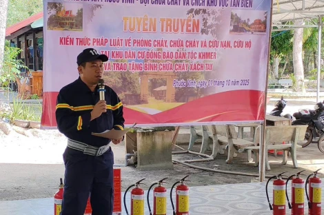 Ngăn chặn 'giặc lửa' từ công tác tuyên truyền pháp luật về phòng cháy, chữa cháy