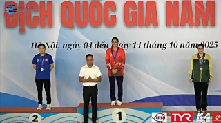 Mỹ Tiên giành 2 Huy chương Vàng, phá 1 kỷ lục quốc gia