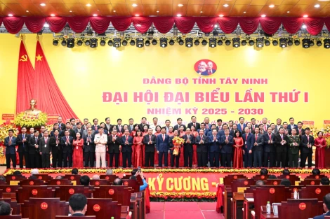 Đại hội đại biểu Đảng bộ tỉnh Tây Ninh nhiệm kỳ 2025-2030 thành công tốt đẹp