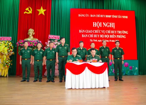 Đại tá Nguyễn Văn Giáp giữ chức Chỉ huy trưởng Ban Chỉ huy Bộ đội Biên phòng Tây Ninh