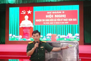 Người cán bộ đam mê sáng kiến