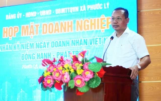 Phước Lý: Họp mặt doanh nghiệp nhân kỷ niệm Ngày Doanh nhân Việt Nam
