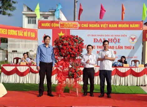 Ninh Điền: Khai mạc Đại hội Thể dục Thể thao lần thứ I năm 2025