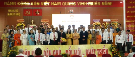 Ông Nguyễn Văn Cường giữ chức Chủ tịch UBMTTQ Việt Nam xã Đức Huệ lần thứ I, nhiệm kỳ 2025-2030