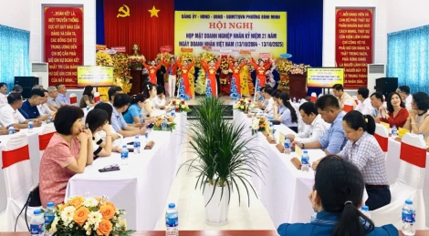 Phường Bình Minh: Họp mặt doanh nghiệp nhân Ngày Doanh nhân Việt Nam