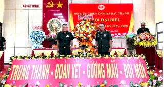 Ông Nguyễn Minh Khá giữ chức Chủ tịch Hội Cựu chiến binh xã Hậu Thạnh, nhiệm kỳ 2025-2030