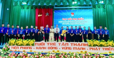 Anh Võ Tiền Phong giữ chức Bí thư Đoàn TNCS Hồ Chí Minh xã Tân Thạnh lần thứ I, nhiệm kỳ 2025-2030