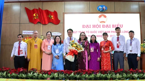 Ông Hà Ngọc Diệp giữ chức Chủ tịch UBMTTQ Việt Nam phường Long An