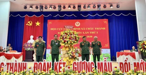 Hội Cựu chiến binh xã Châu Thành: Đại hội Đại biểu lần thứ I, nhiệm kỳ 2025-2030