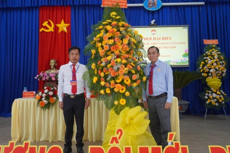 Tân Long: Ông Lê Duy Khương giữ chức vụ Chủ tịch Ủy ban MTTQ Việt Nam xã