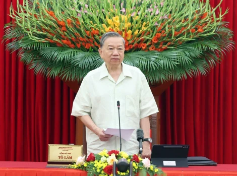 Tổng Bí thư Tô Lâm: Nêu cao tinh thần trách nhiệm người đứng đầu trong thực hiện Nghị quyết số 57-NQ/TW