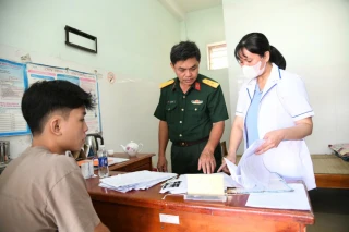 Bộ Chỉ huy Quân sự tỉnh Tây Ninh kiểm tra công tác khám sơ tuyển nghĩa vụ quân sự