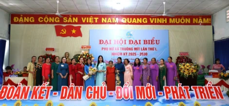 Bà Đỗ Thị Kim Quyên giữ chức Chủ tịch Hội Liên hiệp Phụ nữ xã Truông Mít