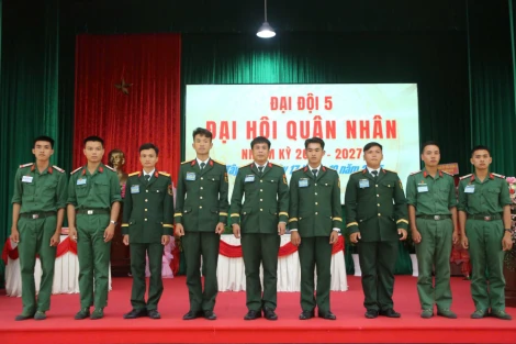 Đại đội 5: Đại hội Quân nhân nhiệm kỳ 2025-2027