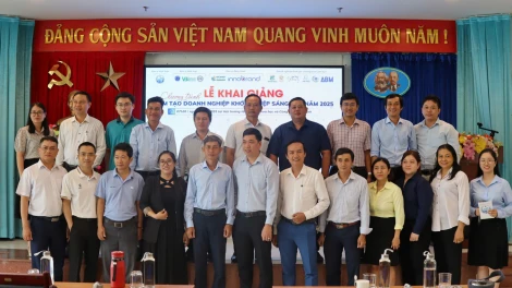 Khai giảng chương trình Ươm tạo doanh nghiệp khởi nghiệp sáng tạo