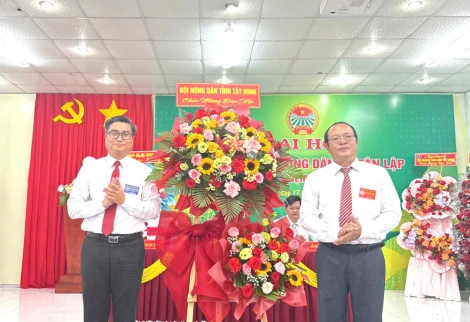 Ông Đỗ Quang Hạnh giữ chức Chủ tịch Hội Nông dân xã Tân Lập, nhiệm kỳ 2025-2030