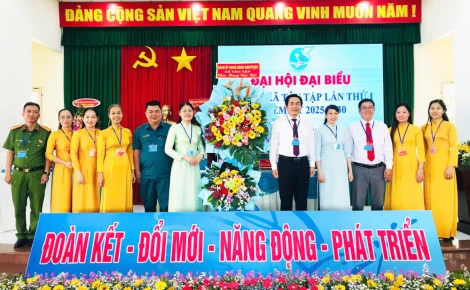 Bà Võ Thị Như Thảo giữ chức Chủ tịch Hội Liên hiệp Phụ nữ xã Tân Tập