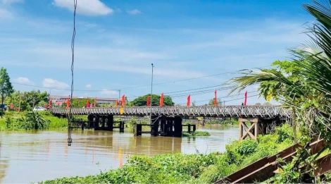 Khởi công xây dựng cầu Kênh 79 trên tuyến Đường tỉnh 831