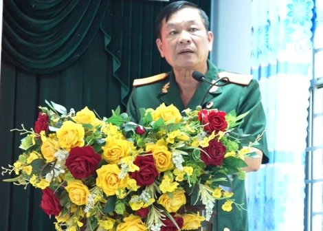 Ông Phạm Văn Bìa giữ chức Chủ tịch Hội Cựu chiến binh xã Bình Hiệp