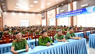 Xã Mỹ Yên: Tập huấn cho lực lượng tham gia bảo vệ an ninh trật tự cơ sở