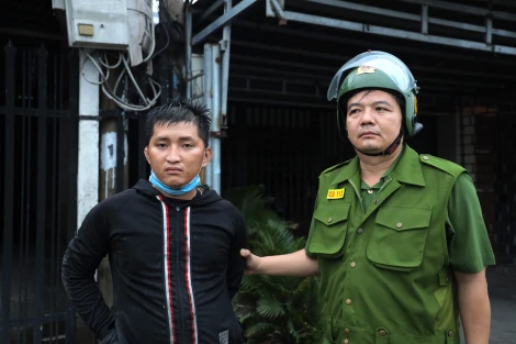 Tây Ninh: Bắt quả tang đối tượng trộm dây cáp điện