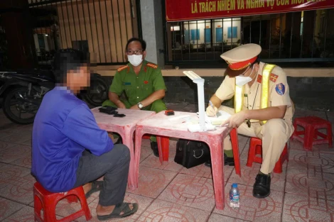 Tân Long: Công an xã phối hợp tuần tra, kiểm soát, bảo đảm trật tự, an toàn giao thông