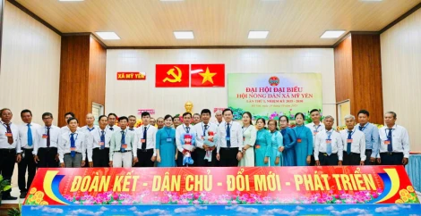 Chiều 24/10, Hội Nông dân xã Mỹ Yên tổ Đại hội đại biểu lần thứ I, nhiệm kỳ 2025–2030. Dự đại hội có Phó Trưởng ban Công tác nông dân tỉnh Tây Ninh Nguyễn Thanh Hiếu; Phó Bí thư Thường trực Đảng ủy xã Đặng Thị Cẩm Vân cùng 93 đại biểu chính thức đại diện cho 1.088 hội viên nông dân trong toàn xã.