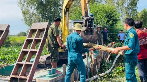 Tây Ninh khẩn trương gia cố 23 tuyến đê bao bảo vệ sản xuất nông nghiệp