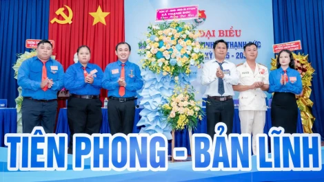 Anh Lê Minh Tân giữ chức Bí thư Đoàn TNCS Hồ Chí Minh xã Thạnh Đức