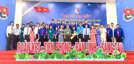 Chị Lâm Thị Phụng giữ chức Bí thư Đoàn TNCS Hồ Chí Minh xã Lộc Ninh