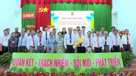 Ông Huỳnh Mai Trường Hận giữ chức Chủ tịch Hội Nông dân xã Thuận Mỹ