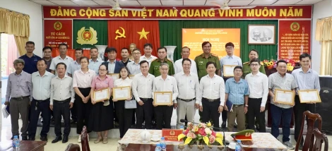 260 đơn vị đạt điển hình tiên tiến trong phong trào toàn dân tham gia phòng cháy, chữa cháy và cứu nạn, cứu hộ năm 2025