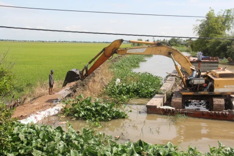 Xã Tuyên Bình: Nước lũ gây thiệt hại gần 160ha lúa