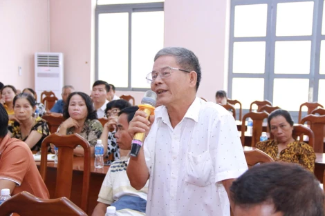 Phường Gia Lộc: Đối thoại giữa người đứng đầu cấp ủy, chính quyền với Nhân dân