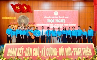 Thành lập Công đoàn phường Khánh Hậu