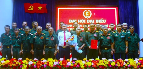 Ông Đặng Viết Dũng giữ chức Chủ tịch Hội Cựu chiến binh phường Gò Dầu