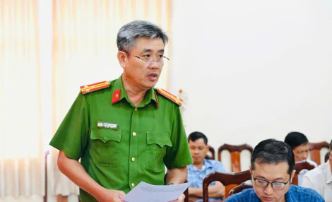 Kiểm tra công tác quản lý nhà nước về phòng cháy, chữa cháy và cứu nạn, cứu hộ tại xã Bến Lức, Mỹ Yên