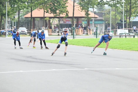 Gần 200 vận động viên tranh tài Giải vô địch Roller Sports các Câu lạc bộ quốc gia 2025