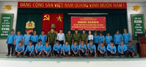 Nâng cao kiến thức pháp luật cho học viên cai nghiện ma túy